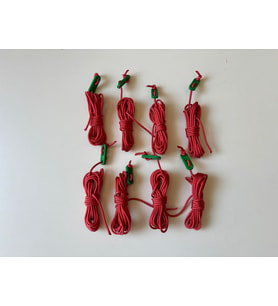 4 Metre x 8 Adet-Gergi Aparatlı İp