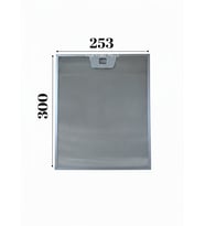 Zanussi İle Uyumlu ZHC90X Aspiratör Davlumbaz Metal Yağ Filtresi