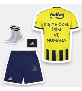 Kişiye Özel Baskılı Fênerbahçe 26-27 Yeni Sezon Çocuk Futbol Forması - 4'lü Set