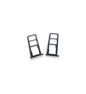 Samsung Galaxy A01 A015 Sim Yuvası Sim Kart Tepsisi Mavi