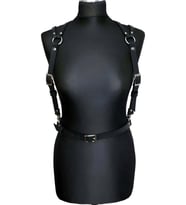 Mulvxbrf Brf02  Deri Omuzdan Baglamalı Göğüs Harness - Brf916 (Mulvix)