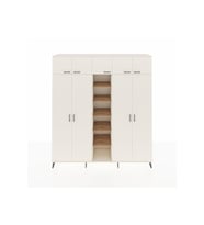 Hyperion Dolap 18 Raflı 9 Kapaklı 220x44x243 Aytaşı-Aytaşı/Çam