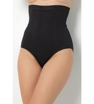 Gigotto Yüksek Bel Toparlayıcı Dikişsiz Seamless Külot (Siyah)