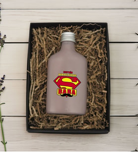 BK Gift Hediye Kutulu Kişiye Özel İsimli Baba Temalı Mat Gri Tasarım Cam Şişede 200 ml Kolonya-4, Babaya Hediye, Babalar Günü Hediyeleri, Hediyelik Baskılı Kolonya