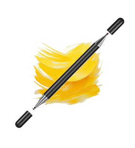 Samsung Galaxy Tab A9 X110 İle Uyumlu Çift Uçlu Hassas Dokunmatik Stylus Kalem Gecikmesiz Çoklu Uyum