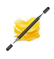 Samsung Galaxy Tab A9 X110 İle Uyumlu Çift Uçlu Hassas Dokunmatik Stylus Kalem Gecikmesiz Çoklu Uyum