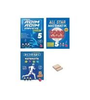 5. Sınıf Adım Adım Zirveye All Star ve Kondisyon Matematik 3lü Set