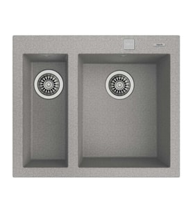 TEKA FORSQUARE 590 TG STONE GREY Ankastre Kumanda Sifonlu Granit Eviye Gri 59 cm 115260020
