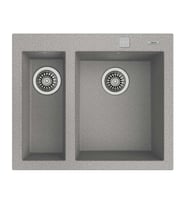 TEKA FORSQUARE 590 TG STONE GREY Ankastre Kumanda Sifonlu Granit Eviye Gri 59 cm 115260020