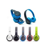 P47 Bluetooth Kablosuz Kulaküstü Kulaklık Mavi
