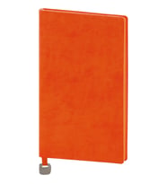 Kişiye ve Kuruma Özel İsim / Logo Yazılı Cep Boy Deri Defter - Özel Kılıflı ve Metal Ayraçlı Esnek Ajanda