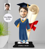 Kişiye Özel Mezuniyet Erkek Ahşap Eco Biblo -1