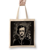 Nevermore Edgar Allan Poe Bez Çanta Uzun Saplı