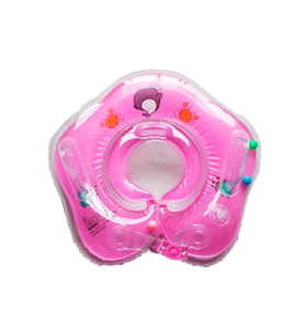 Bermuda 1609004, Emniyet Kilitli Bebek Yüzme Boyun Simidi (Pembe)