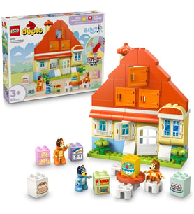 ® Duplo® Bluey: Bluey Ailesinin Evi ve Hafıza Oyunu 10459 - 3 Yaş ve Üzeri Çocuklar Için Eğitici Oyu