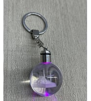Periboia Ledli Sultanahmet Tasarımı Kristal Anahtarlık (Karışık)