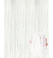 Soft Beyaz Renk Duvar ve Kapı Perdesi İthal 100x200 cm