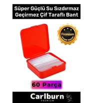 Özel Üretim Süper Güçlü Yapışkan Kolay Çıkarılabilir Çok Amaçlı 60 Parça Çift Taraflı Şeffaf Bant