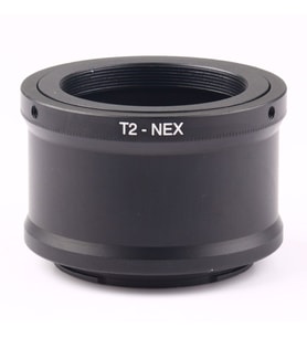 SONY E MOUNT VE NEX İÇİN T / T2 LENS ADAPTÖRÜ (Siyah)