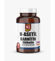 Ncs N-Asetil Karnitin Sitikolin L-Glutamin Taurin 120 Bitkisel Kapsül