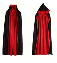 Halloween Pelerin Çift Taraflı Kapüşonlu 150cm