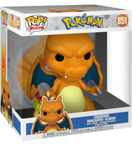 Funko Pop! Jumbo: Pokemon - Charizard - Dracaufeu - Vinil Koleksiyon Figürü - Hediye Fikri - Resmi T (Krem)