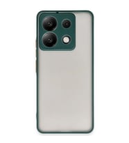 Xiaomi Redmi Note 13 5g Kılıf Montreal Silikon Kapak - Yeşil