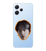 Xiaomi REDMI 12 Uyumlu BTS Suga Desenli Şeffaf Telefon Kılıfı