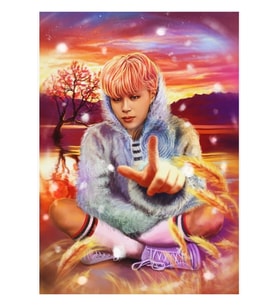 Jimin Bahar Günü Tablo Ahşap Poster Dekoratif Kod3293