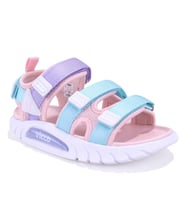 Vicco Cube 332F25Y212 Gri Pudra Ortopedik Günlük Kız Çocuk Spor Sandalet