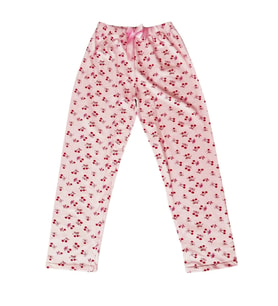 Beli Lastikli Mevsimlik Viskon Penye Pantolon Pembe