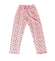 Beli Lastikli Mevsimlik Viskon Penye Pantolon Pembe