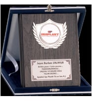 ODAK KUPA - Ahşap Plaketler - PL-011 B - 15x20 cm