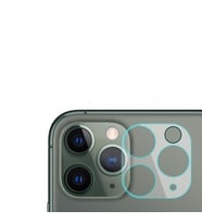Apple iPhone 12 Pro Kamera Lens Koruyucu HD Kalite Esnek Kırılmaz Cam Filmi (Renksiz)