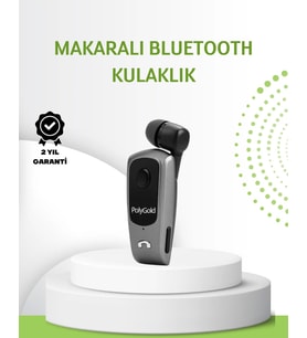 10 Saat Konuşma Süreli Klipsli Bluetooth Kulaklık
