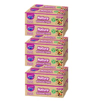 Natura Buzdolabı Poşeti Orta Boy 20'li 24 x 38 Cm Dörtlü Paket Üç Paket