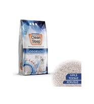 Clean Step Kokusuz (PARFÜMSÜZ) Topaklanan Ince Tane Bentonit Kedi Kumu 10 Lt