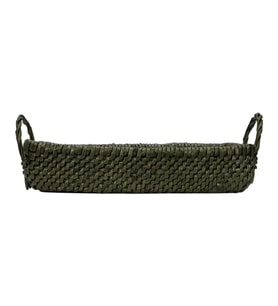 e38 EL İŞÇİLİĞİ KAĞIT İP  SEPET ÖRGÜ  28*15 cm - 6173