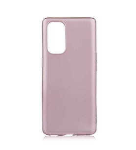 Oppo Reno 5 Pro 5G Uyumlu Kılıf Zore Premier Silikon Kapak (Rose Gold Altın)