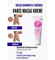 Süper Var.is Bölgesi Için Bacak Onarmaya Yardımcı Besleyici Varyforte Masaj Kremi 100ml