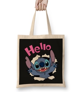 Stitch Coffee Bez Çanta Uzun Saplı