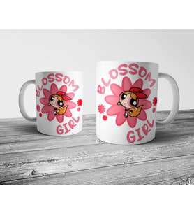 Pixxa Powerpuff Girls Blossom Kupa Bardak  