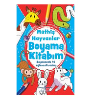 Müthiş Hayvanlar Boyama Kitabım