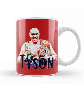 Tyson Fury Kupa Bardak Porselen