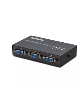 Vga Switch 54 Mhz 2 Giriş 1 Çikiş Butonlu Geçiş 2 Port HDX1280