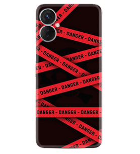 Tecno Spark 9T Kılıf Resimli Desenli Baskılı Silikon Danger 1372