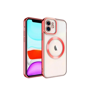 iPhone 11 Kılıf Kross Magneticsafe Kapak - Kırmızı