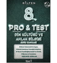 8. SINIF PRO&TEST DİN KÜLTÜRÜ VE AHLAK BİLGİSİ SORU BANKASI