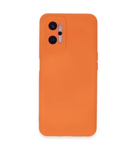 Realme 9i 4g Kılıf Nano İçi Kadife Silikon - Turuncu
