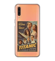 Samsung Galaxy A70 Uyumlu Titanic Tasarımlı Şeffaf Telefon Kılıfı
